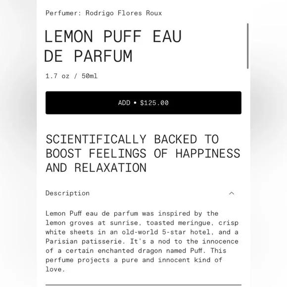 Nette Lemon Puff Eau de Parfum🍋 - Picture 2 of 5